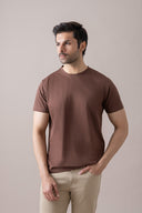 Dark Brown Signature Tee