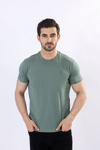 Light Green Round Neck Shirt RTNS23156-LGN