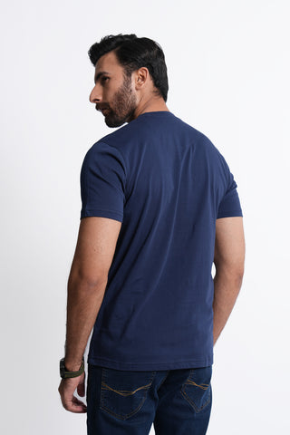 Navy Round Neck Shirt RTCF240603-NV RTSF-240602-NY