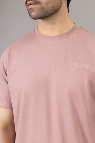 Pink Round Neck T-Shirt