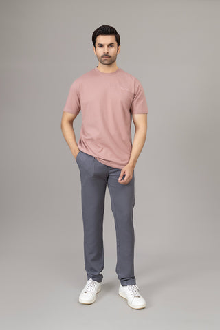 Pink Round Neck T-Shirt