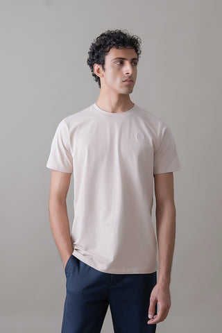 Beige Essential Tee