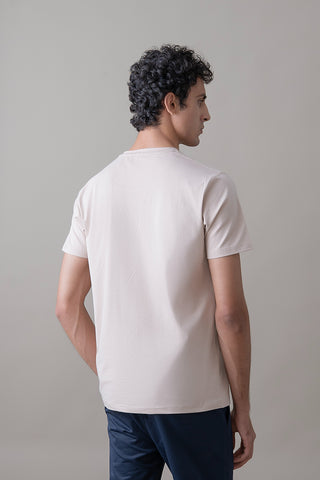 Beige Essential Tee