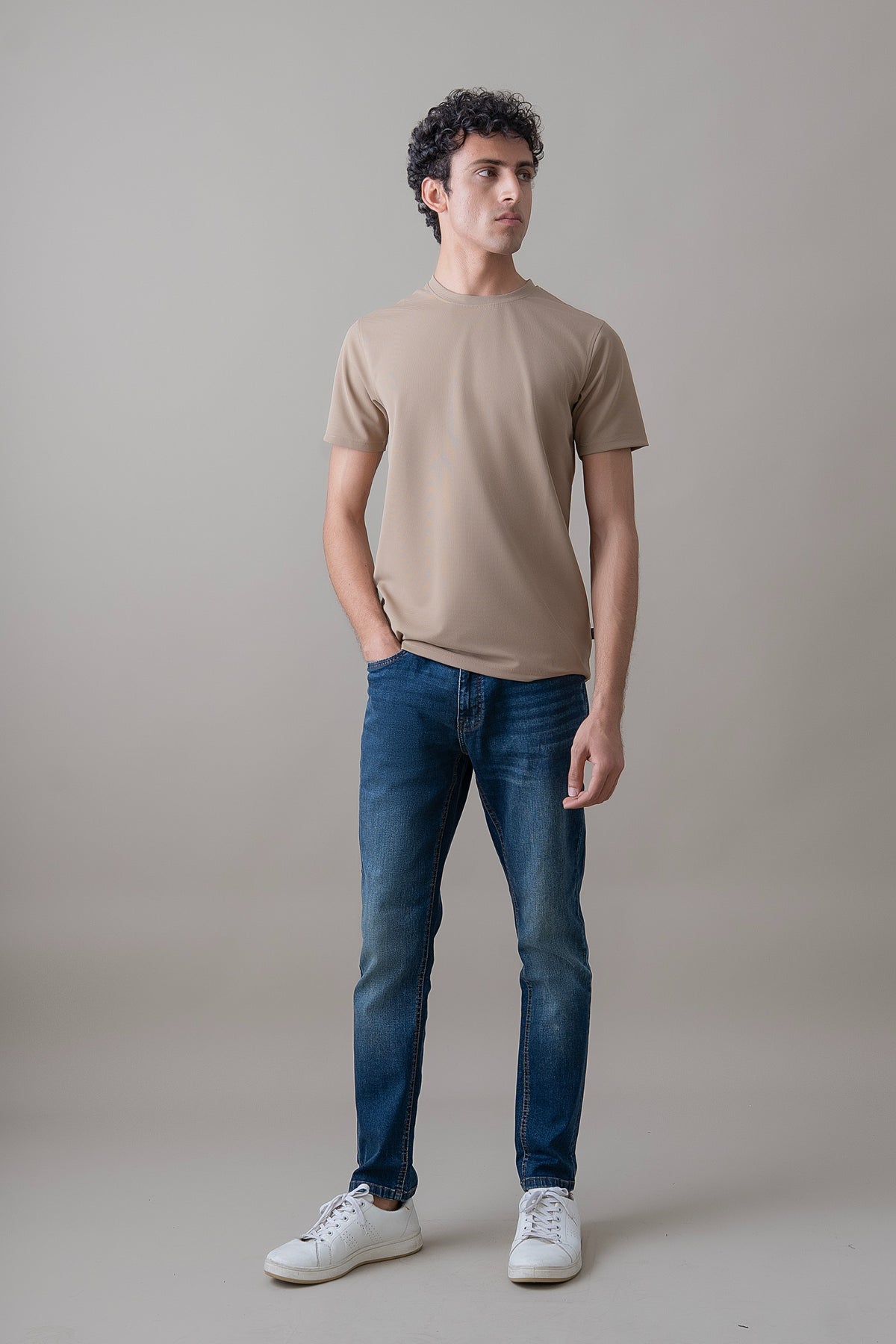 Khaki Essential Tee