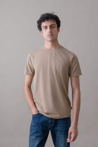 Khaki Essential Tee