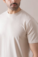 Beige Essential Tee