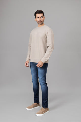Beige Sweat Shirt