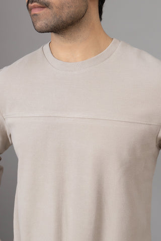 Beige Sweat Shirt
