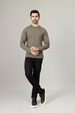 Olive Sweat Shirt