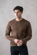 Dark Brown Sweatshirt