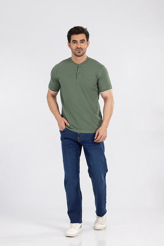 Green Polo Shirt RTSF23078-GN