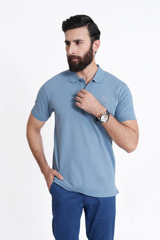 Grey Polo Shirt RTCF240300-GR RTSF240301-GR