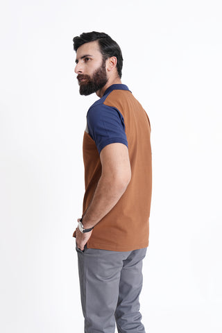 Brown Polo Shirt RTCF240406-BR RTSF240405-BR