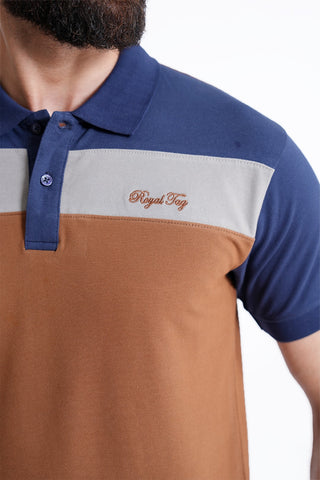 Brown Polo Shirt RTCF240406-BR RTSF240405-BR