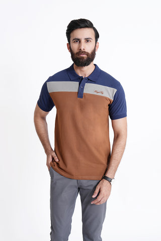 Brown Polo Shirt RTCF240406-BR RTSF240405-BR