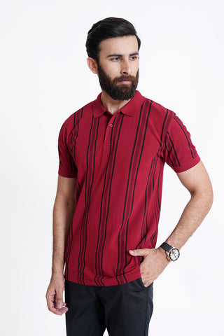 Red Polo Shirt RTCF240414-RD RTSF240415-RD