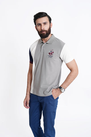 Grey Polo Shirt RTCF240418-GR RTSF240419-GR