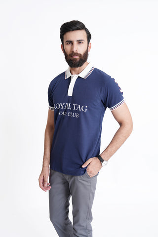 Navy Polo Shirt RTCF240448-NY RTSF240449-NY