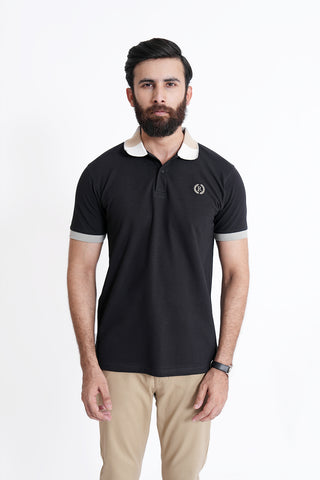 Black Polo Shirt RTCF240454-BK RTSF240455-BK