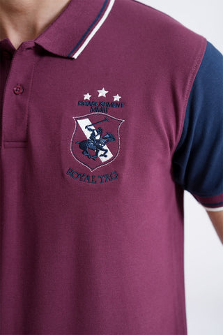 Maroon Polo Shirt RTCF240508-MR RTSF240509-MR