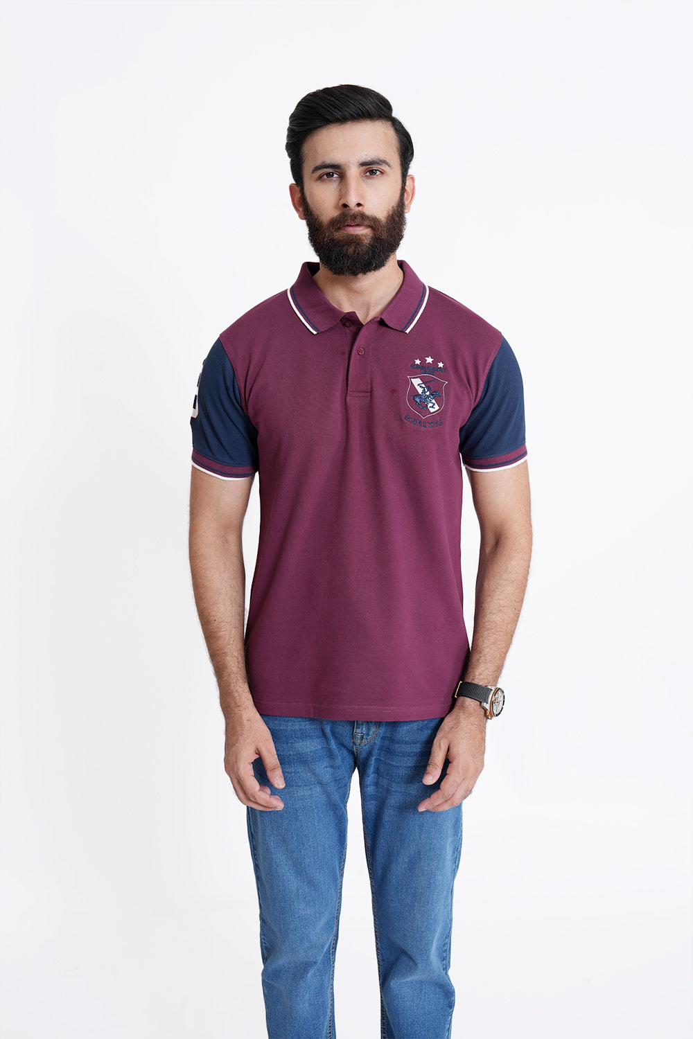 Maroon Polo Shirt RTCF240508-MR RTSF240509-MR