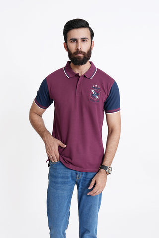 Maroon Polo Shirt RTCF240508-MR RTSF240509-MR