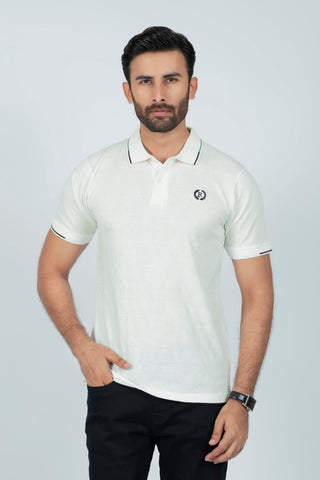 White Polo Shirt RTCF240510-WT RTSF240511-WT