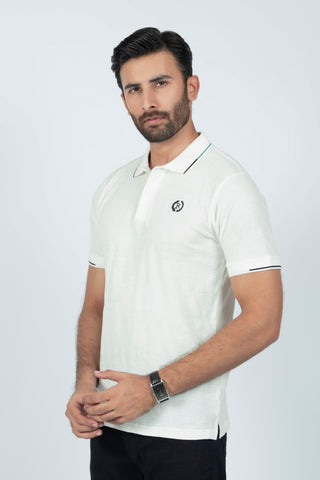 White Polo Shirt RTCF240510-WT RTSF240511-WT