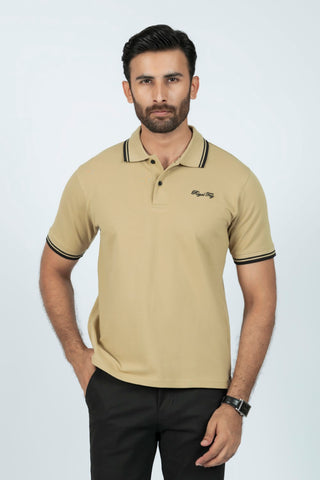 Khaki Polo Shirt RTCF240728-KHI RTSF240729-KHI