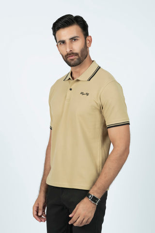 Khaki Polo Shirt RTCF240728-KHI RTSF240729-KHI