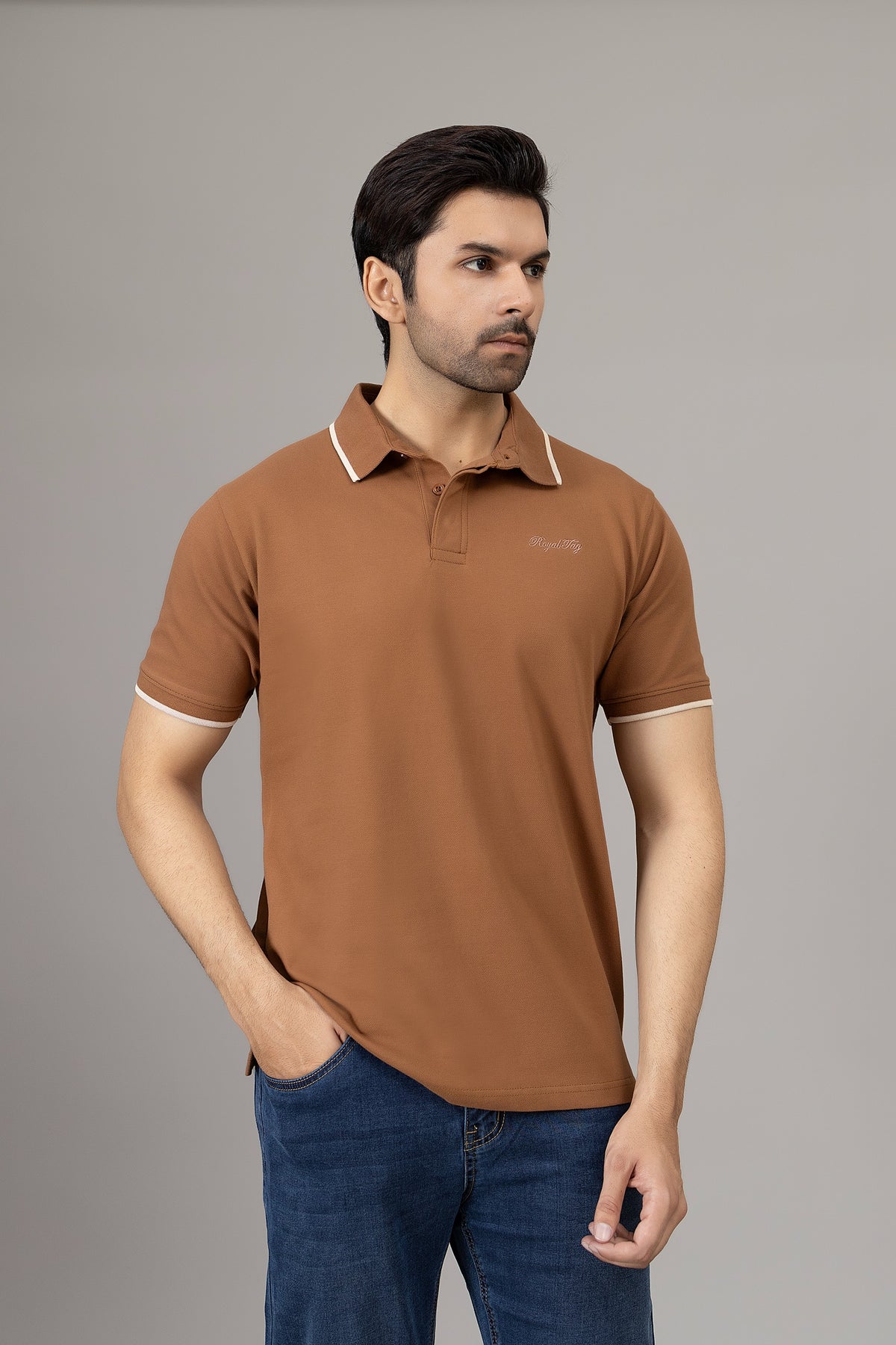 Brown Polo Shirt