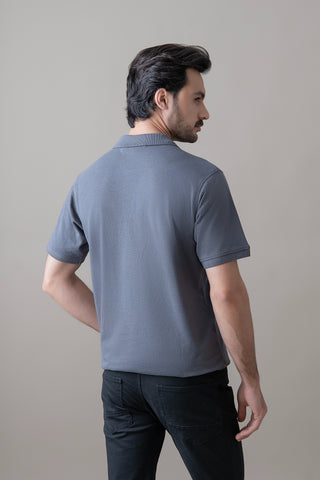 Grey Prestige Polo
