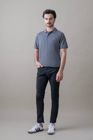 Grey Prestige Polo