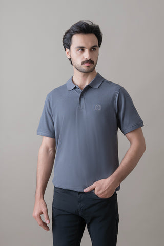 Grey Prestige Polo