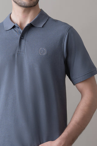 Grey Prestige Polo