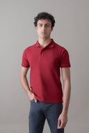 Red Timeless Polo