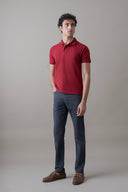 Red Timeless Polo