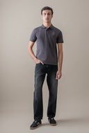 Dark Grey Classic Polo