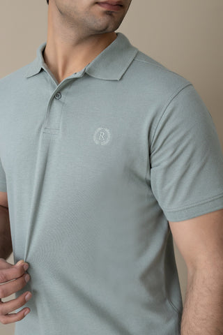 Light Green Signature Polo