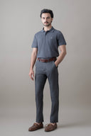 Charcoal Grey Timeless Polo