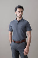 Charcoal Grey Timeless Polo