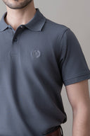 Charcoal Grey Timeless Polo