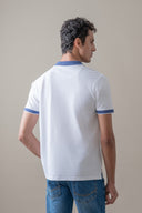 White Classic Fit Polo