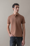 Brown Classic Polo