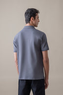 Grey Classic Fit Polo
