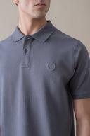 Grey Classic Fit Polo
