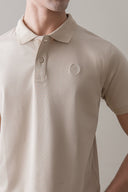 Beige Smart Polo