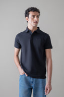 Black Smart Polo