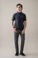 Black Refined Polo