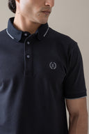 Black Refined Polo